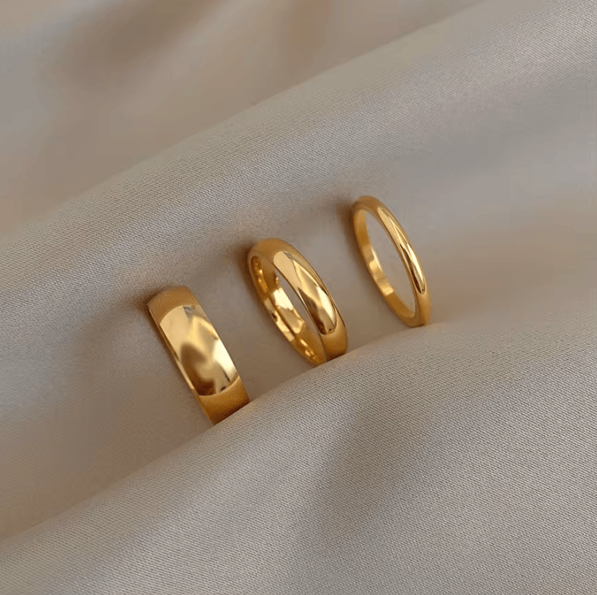 Gold Knuckle Ring with 18k Gold Plating | Heart Crafted Gifts