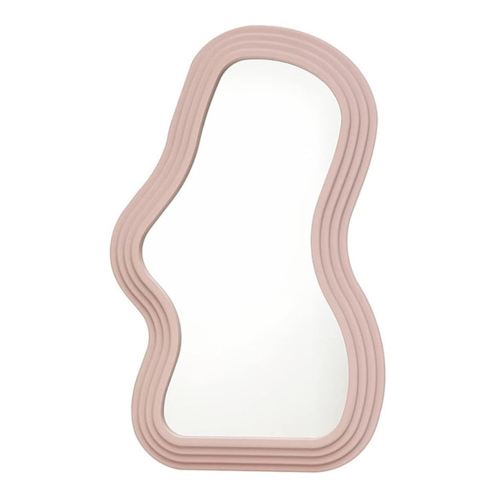 Asymmetrical Wall-Mounted Mirror – Funky Wavy Decorative Mirror