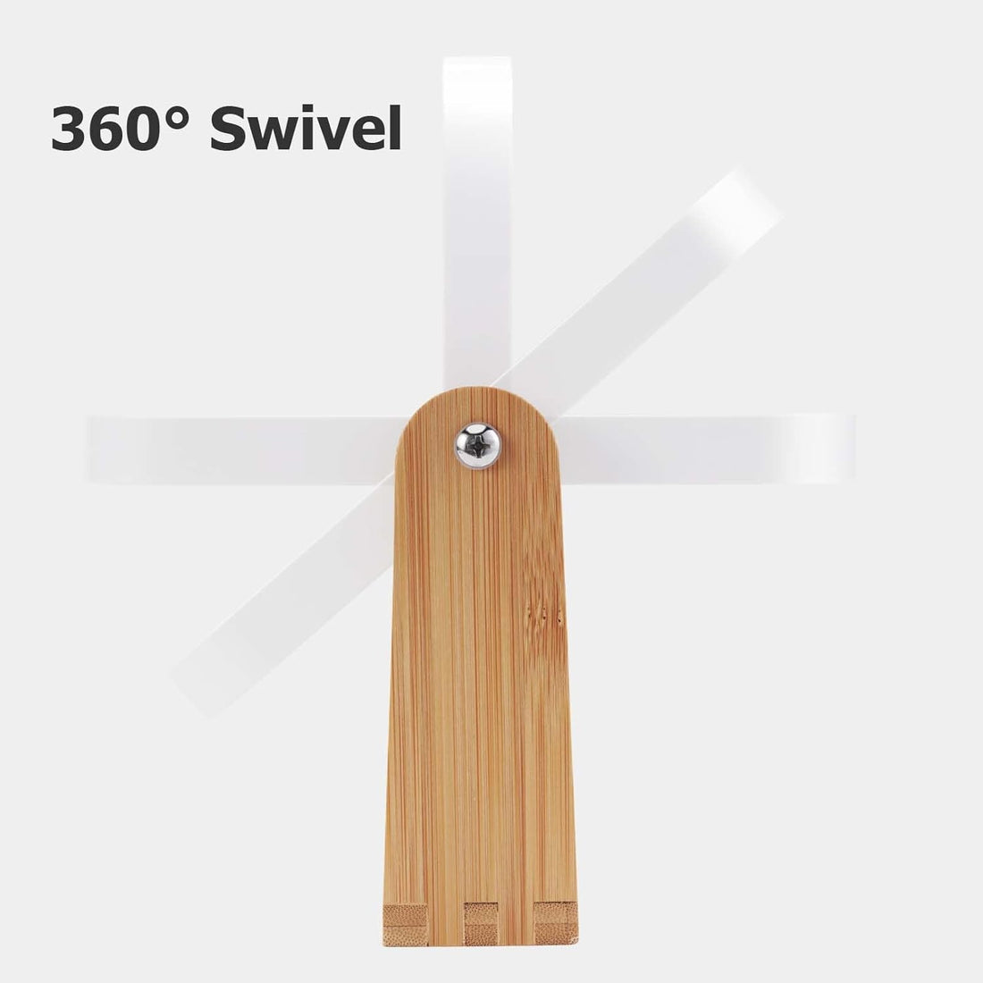 Double-Sided 8" Vanity Mirror with 1X/3X Magnification & Stand