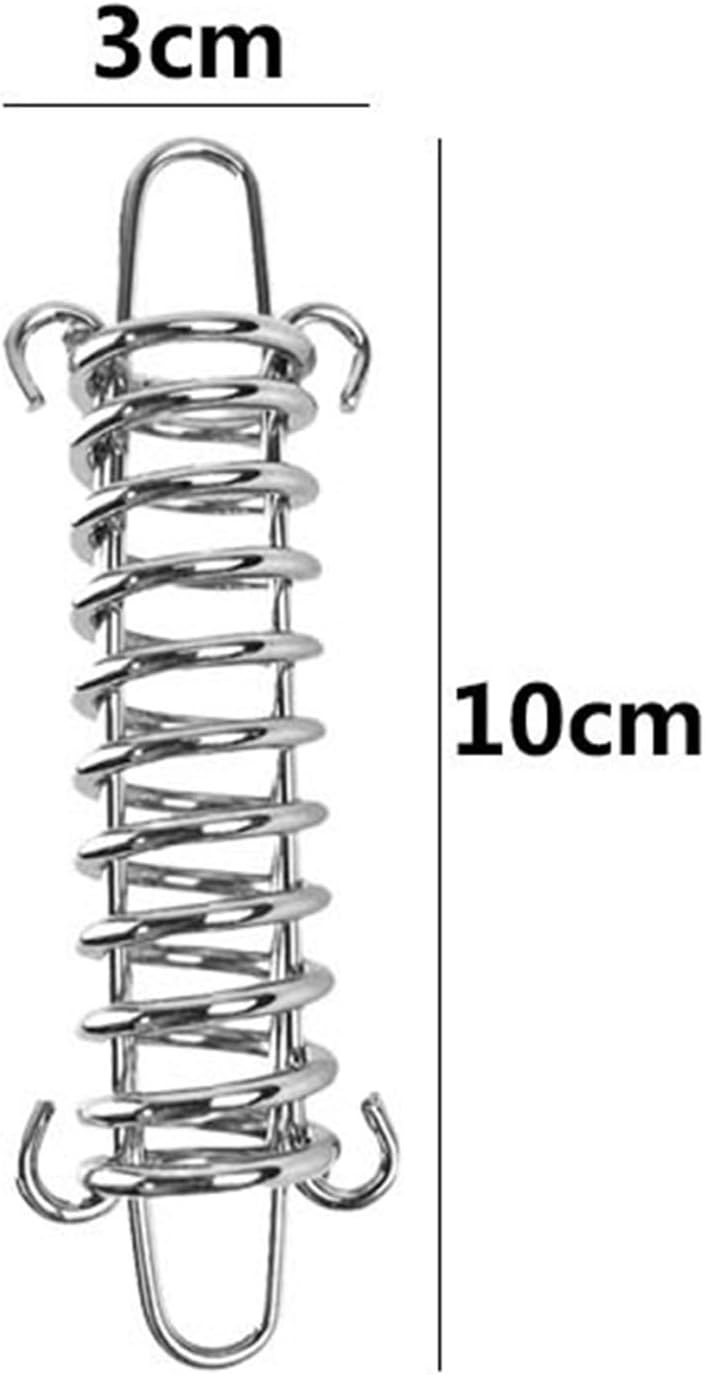 Portable Steel Spring Buckle – Anti-Loosening Windproof Hook for Outdoor Camping