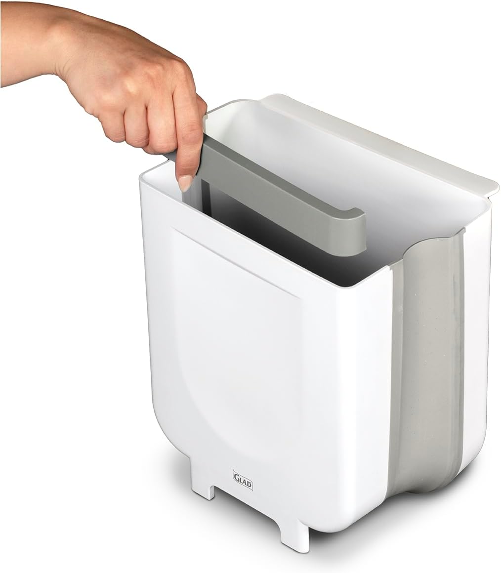 Roomate Collapsible Waste Bin | Compact Travel Trash Can limited storage