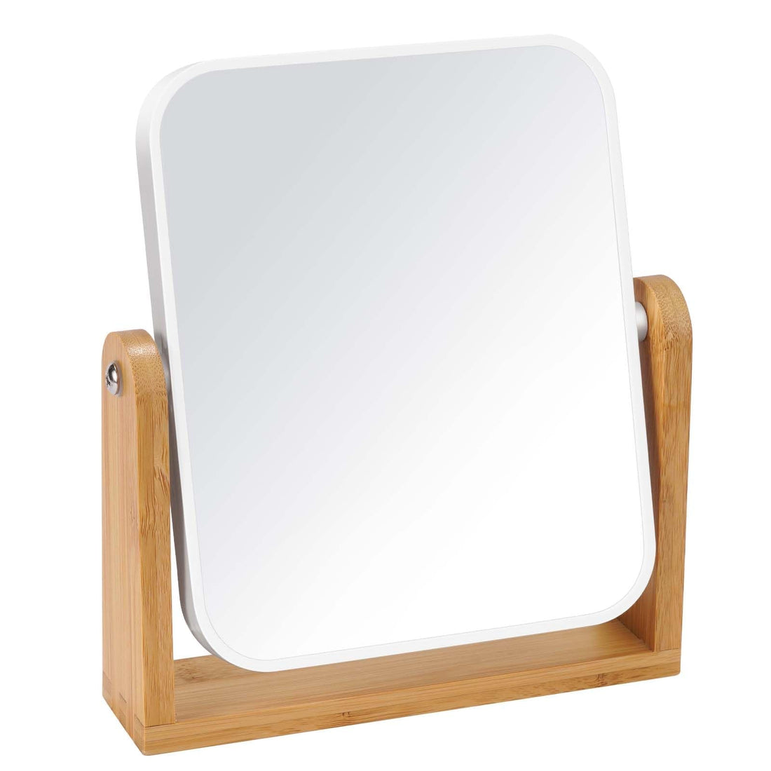 Double-Sided 8" Vanity Mirror with 1X/3X Magnification & Stand