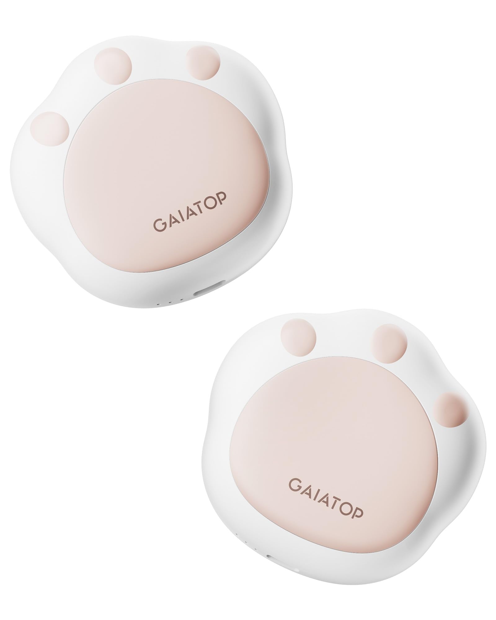 Rechargeable Cat Paw Hand Warmers – 2 Pack, 3 Heat Levels