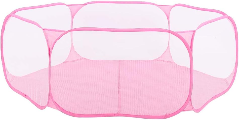 Animal Playpen – Portable Pop-up Interactive Tent Foldable Mesh Cage