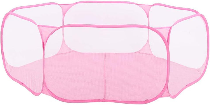 Animal Playpen – Portable Pop-up Interactive Tent Foldable Mesh Cage