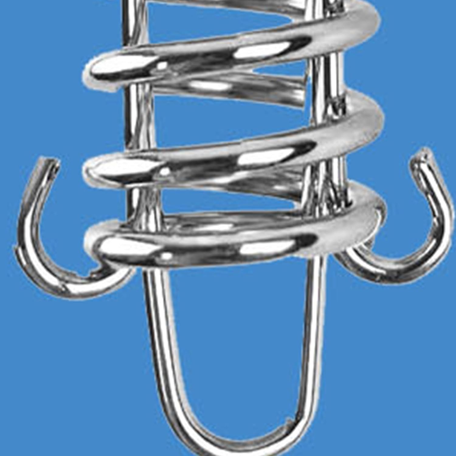 Portable Steel Spring Buckle – Anti-Loosening Windproof Hook for Outdoor Camping