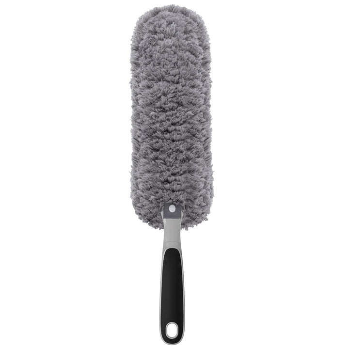 Lint Free Microfiber Duster, Washable Duster for Household Cleaning Gray