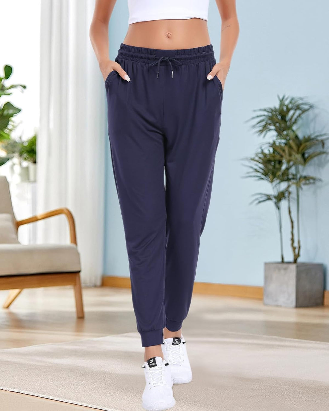 3 Pack Women’s Joggers – Sweatpants with Pockets