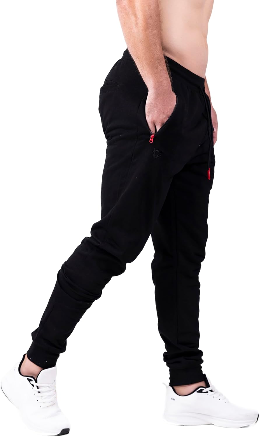 Workout Joggers – Moisture-Wicking Sweatpants with Zipper Pockets