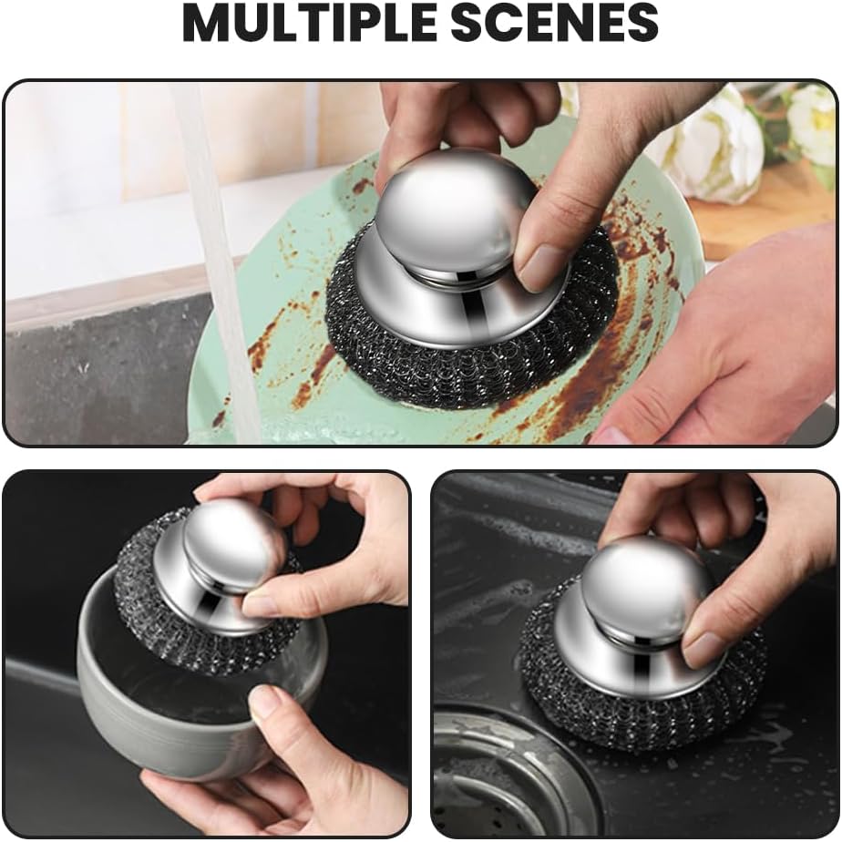 Steel Wool Scrubber – 2025 New Stainless Steel Wool Scrubber