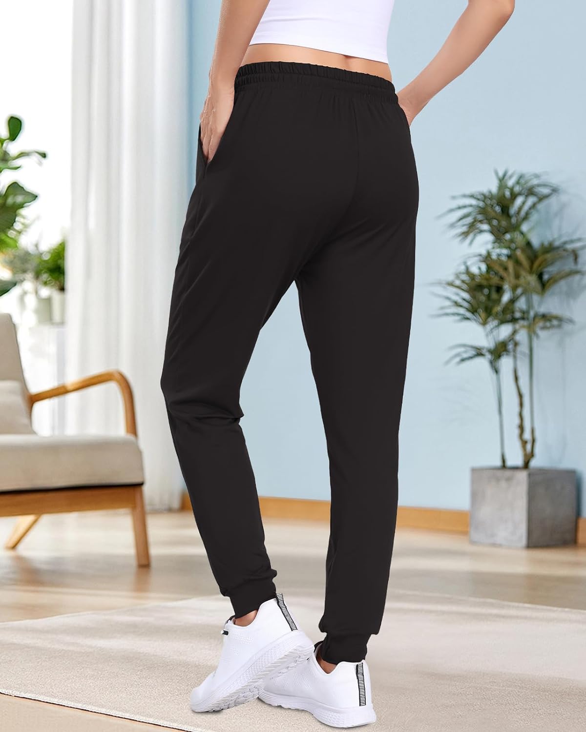 3 Pack Women’s Joggers – Sweatpants with Pockets