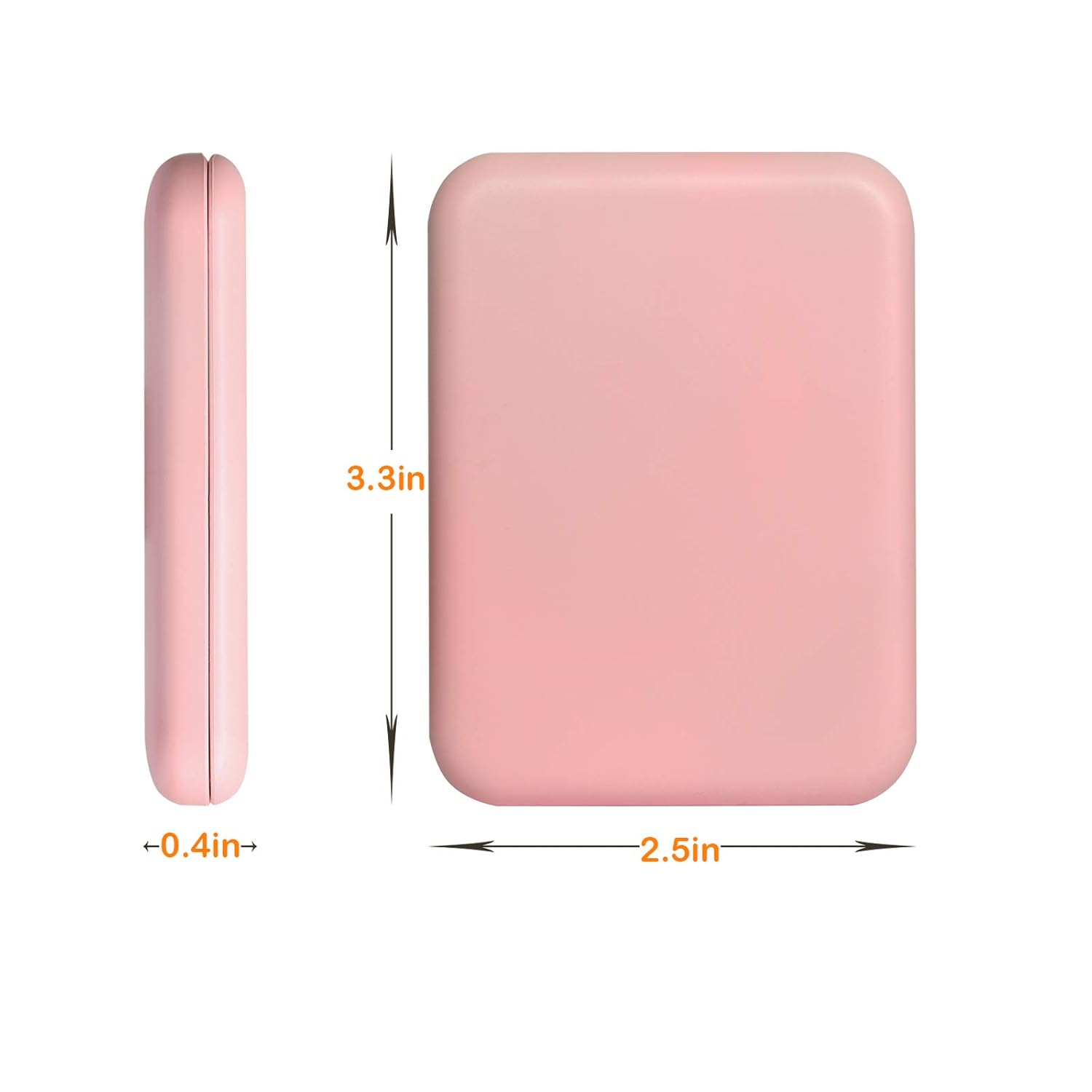 14-Pc  flawless Mini Makeup Brush Set with LED Light & Magnifying Mirror