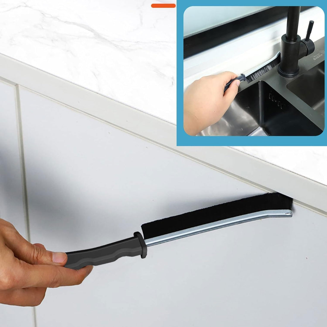 Crevice Cleaning Brush – 6-Piece Multifunctional Cleaning Tool