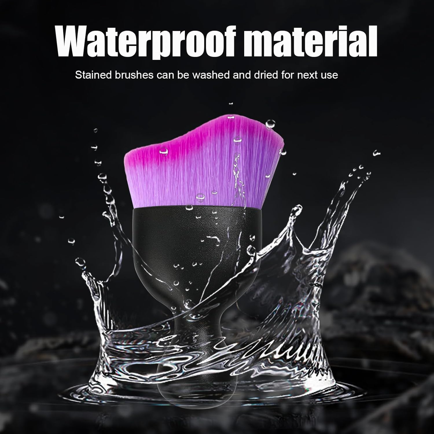 Car Detailing Brush with Curved Soft Bristles – Interior Cleaning Tool