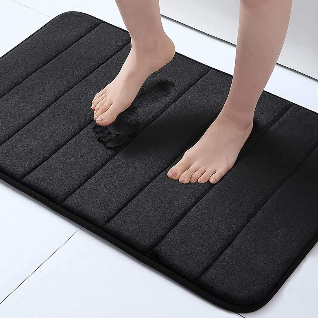 Memory Foam Bath Mat, 30" x 20", Ultra Soft and Non-Slip Bathroom Rugs