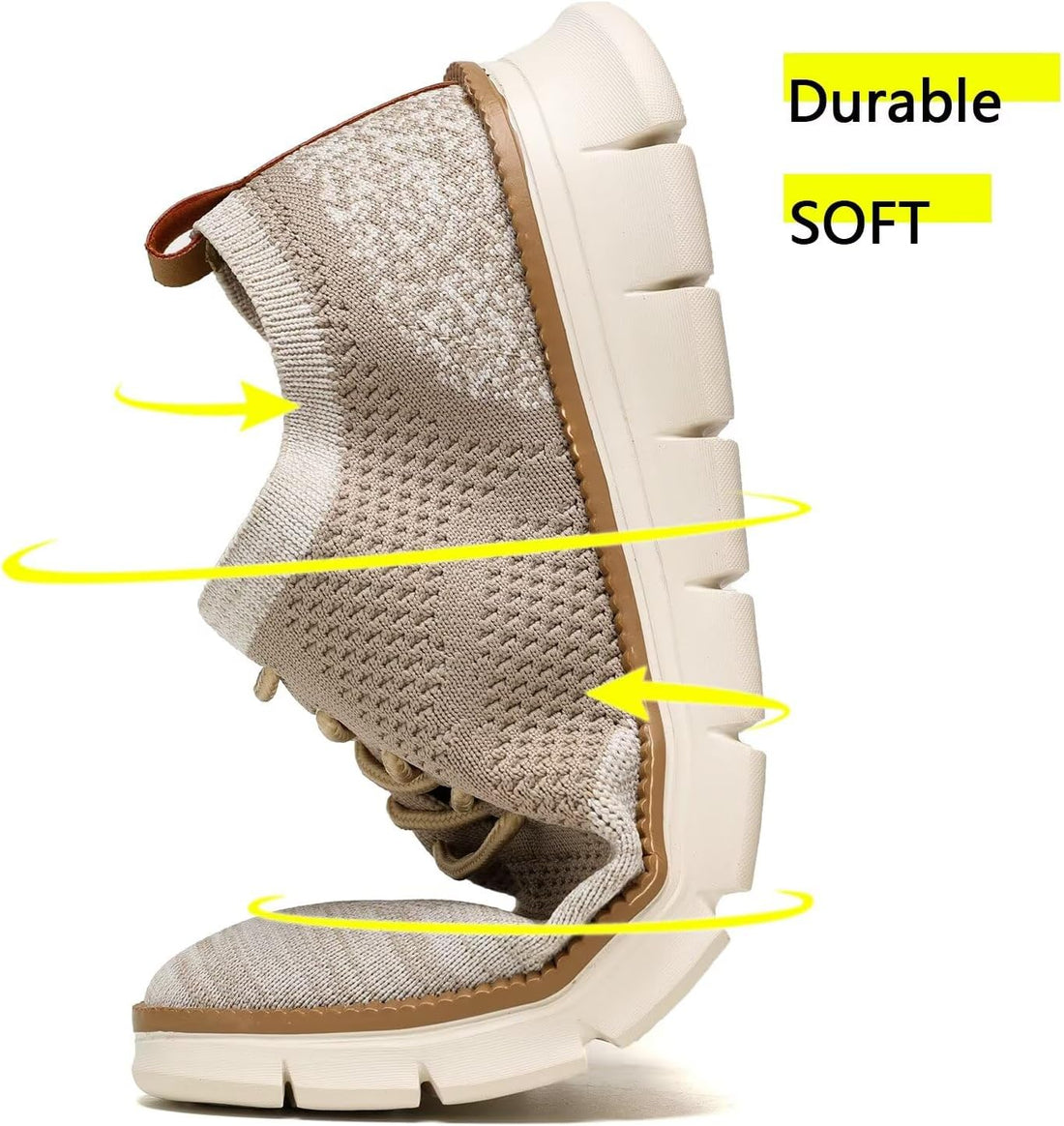 Men’s Casual Dress Oxfords – Breathable Knit Business Shoes