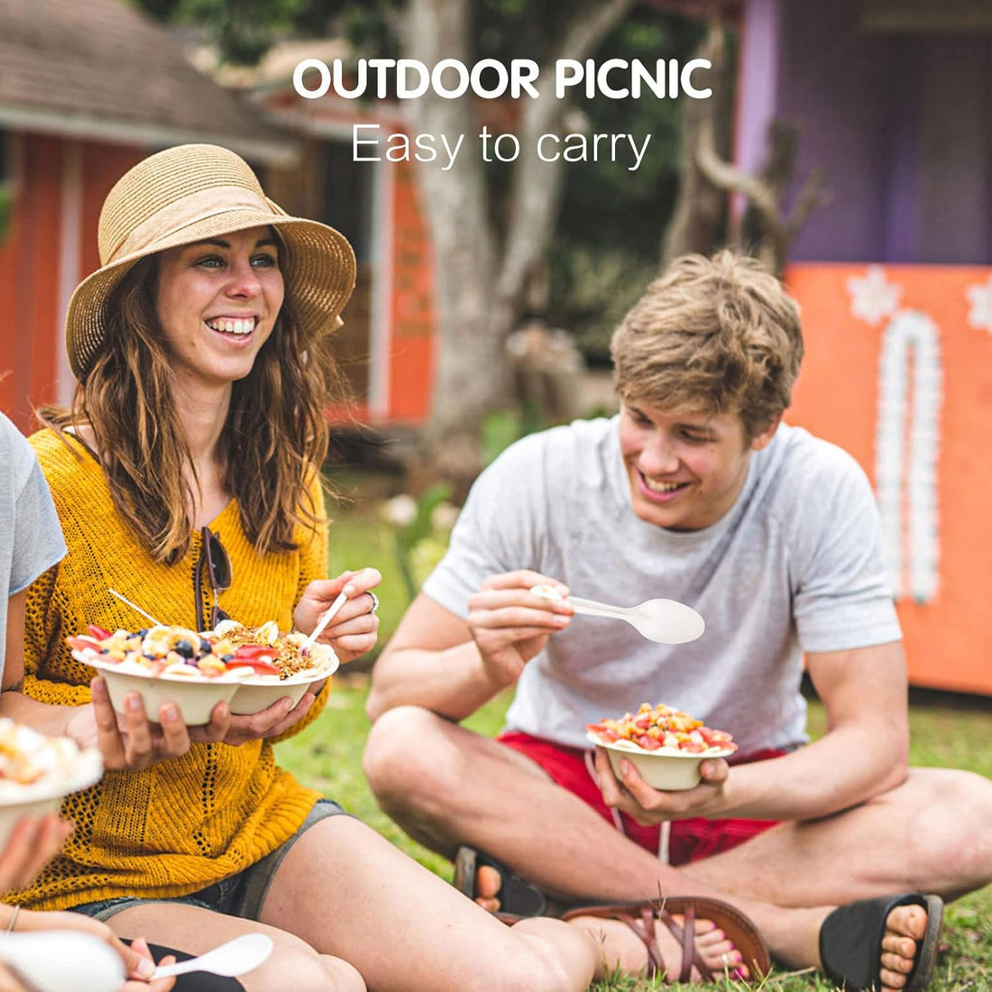 Compostable Spoons – Biodegradable Heavy-Duty Disposable Cutlery