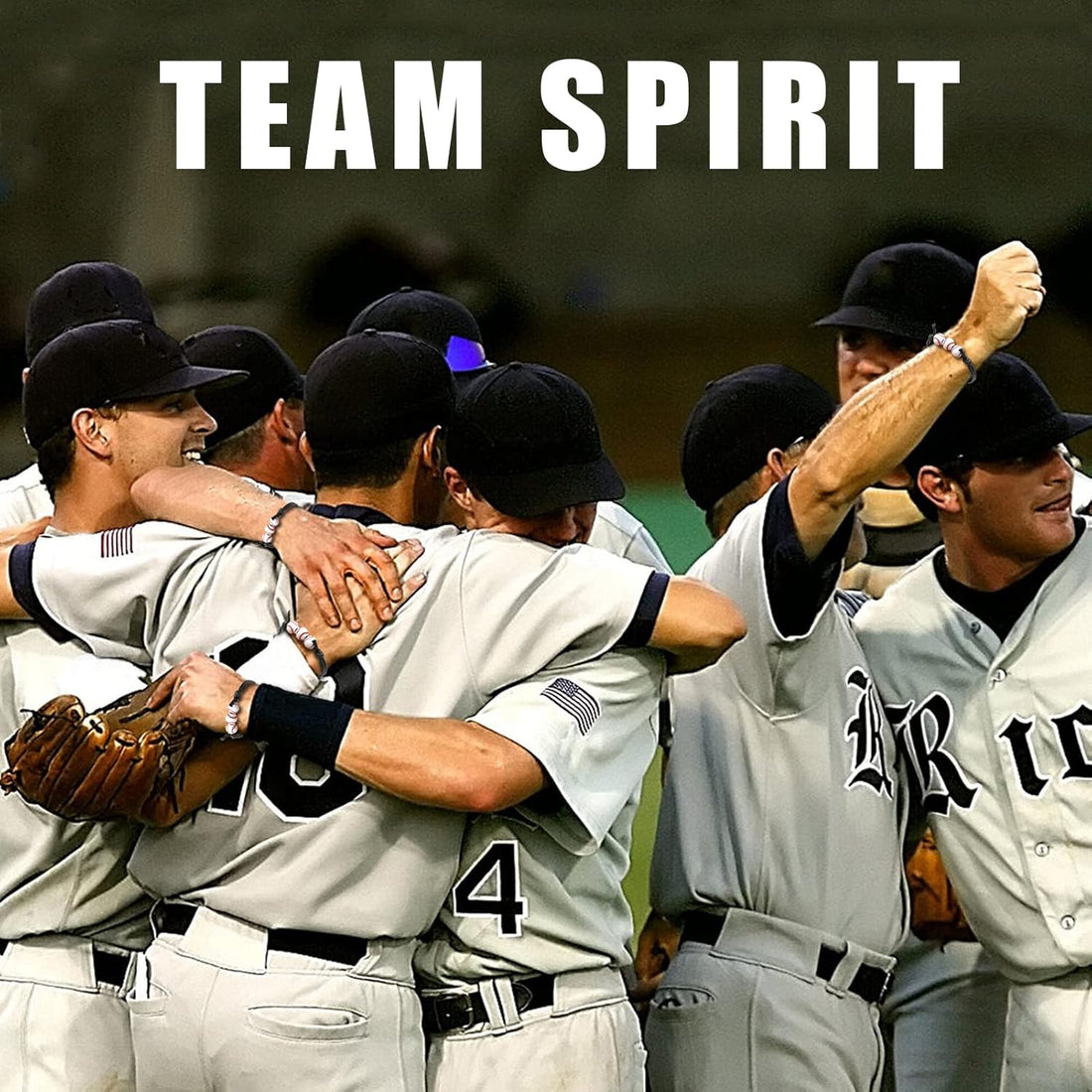 36 Baseball Bracelets – Sports Party Favors for Boys & Teams