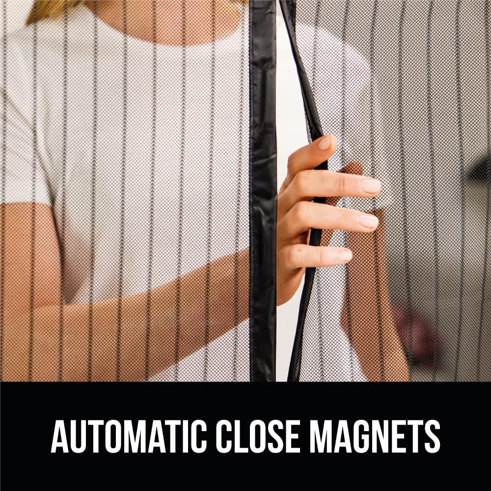 Magnetic Screen Door – Heavy Duty Mesh Bug & Pet Door Cover