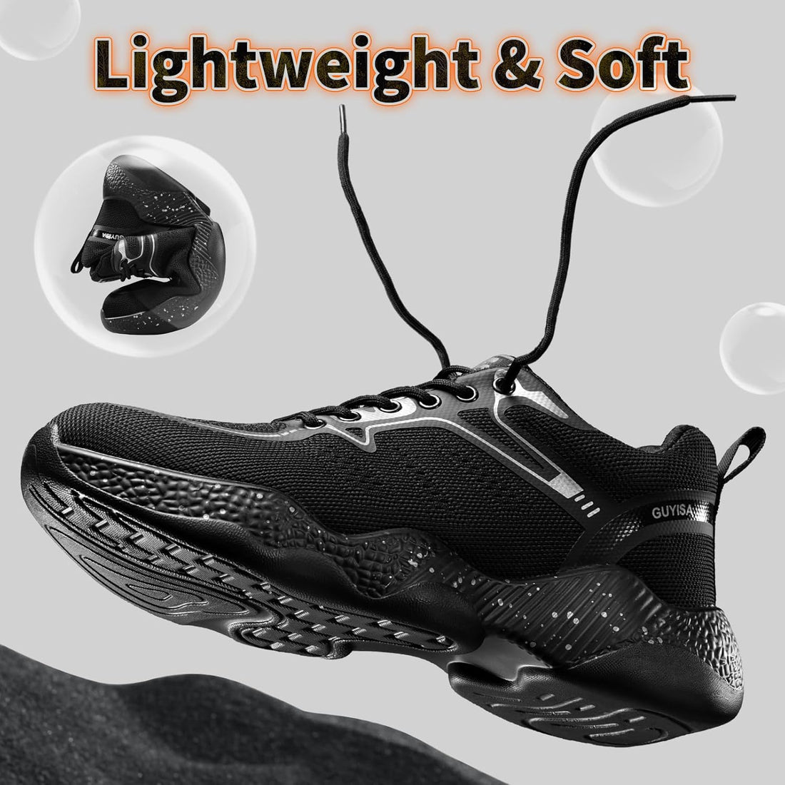 Lightweight Steel Toe Work Shoes for Men &amp; Women – Lightweight, Breathable