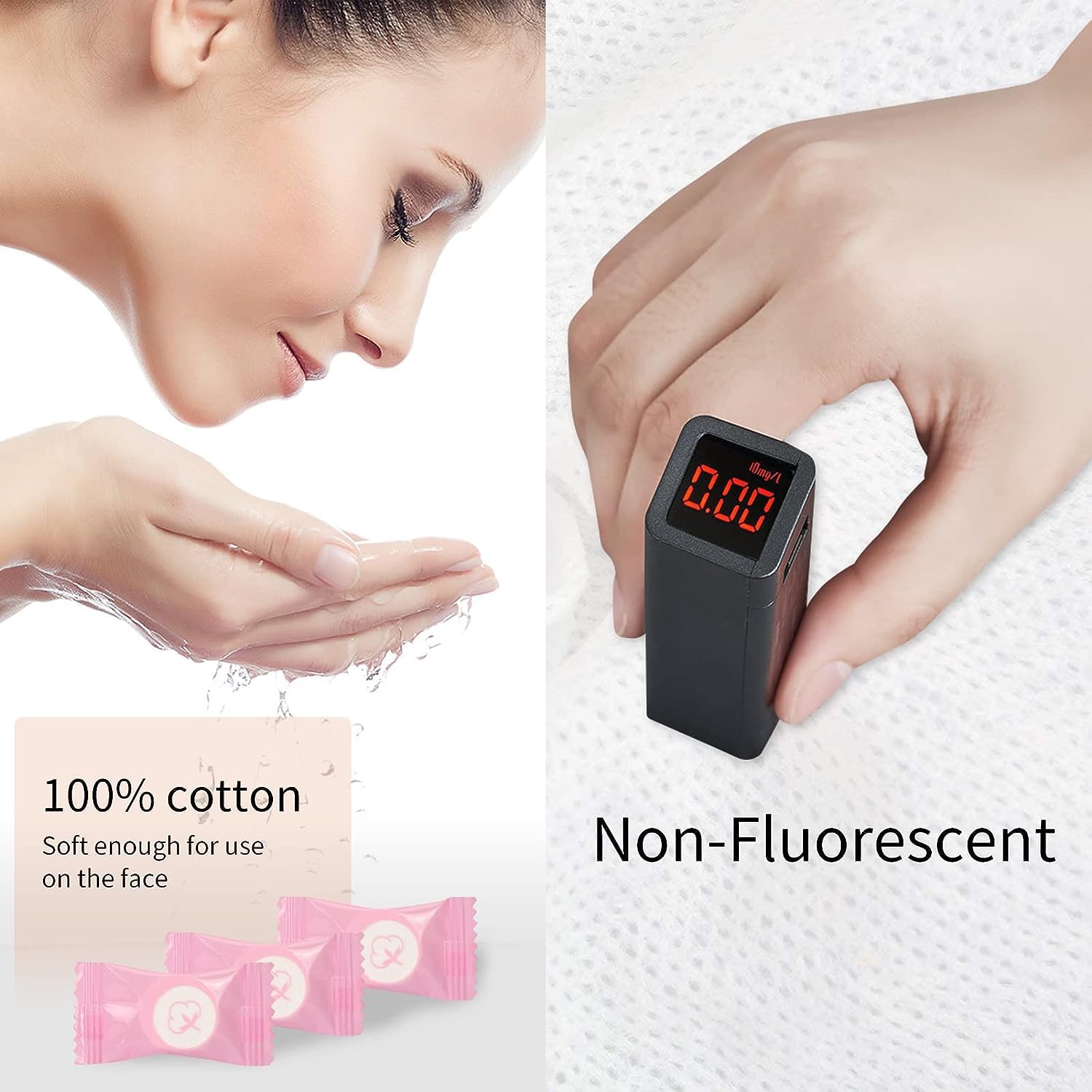 100 PCS Mini Compressed Cotton Towels – Portable Disposable Face
