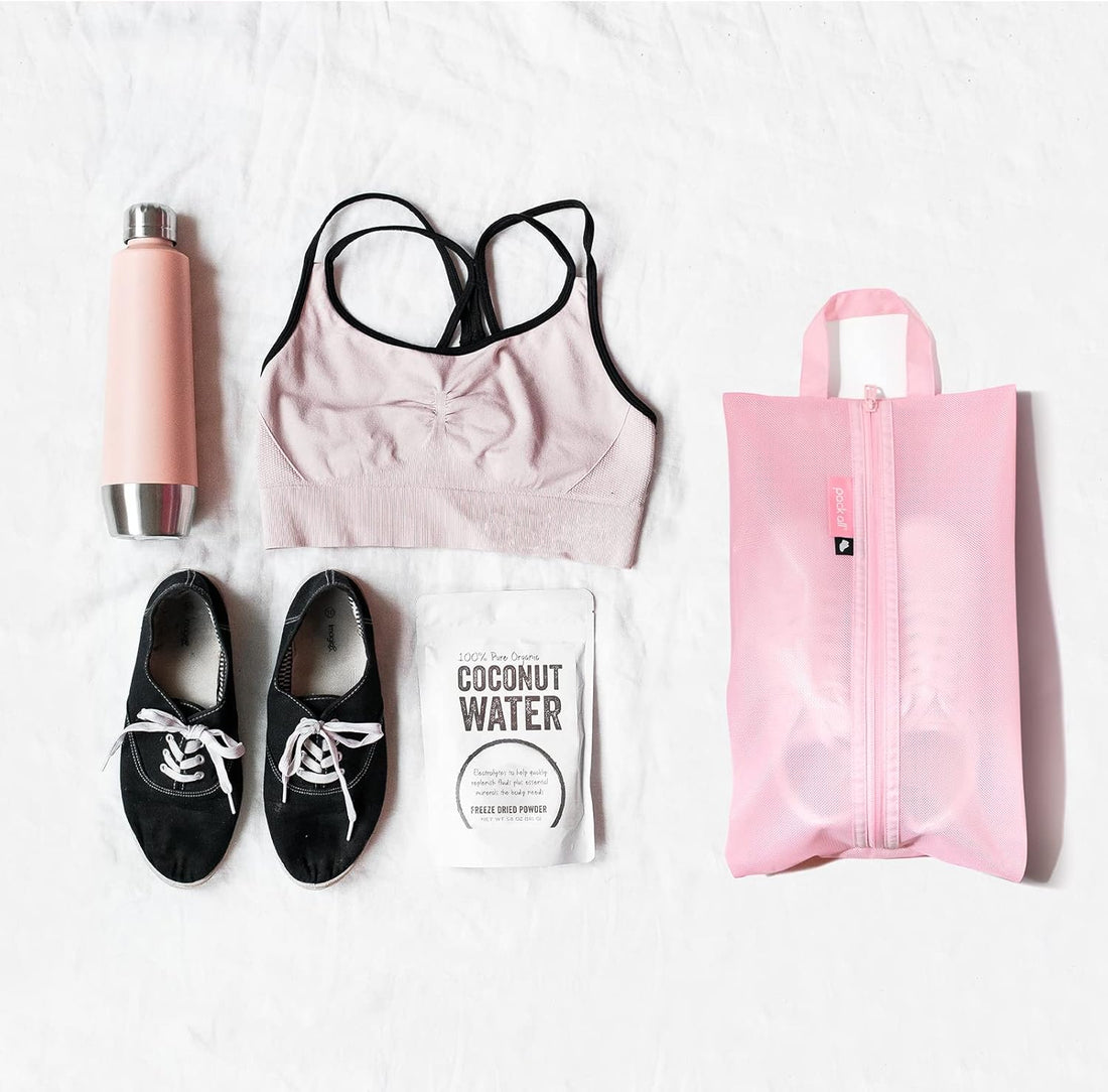 Shoe Bag for Travel – Water-Resistant, Odor-Resistant Pouch for Gym