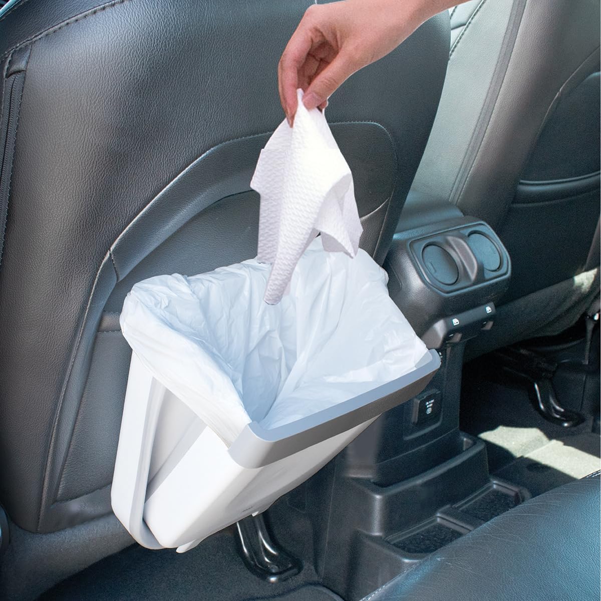 Roomate Collapsible Waste Bin | Compact Travel Trash Can limited storage