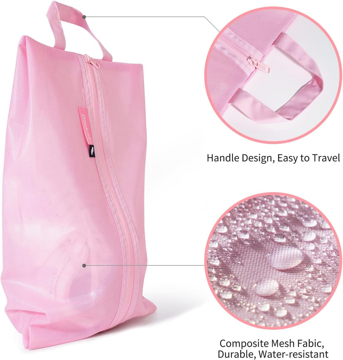 Shoe Bag for Travel – Water-Resistant, Odor-Resistant Pouch for Gym