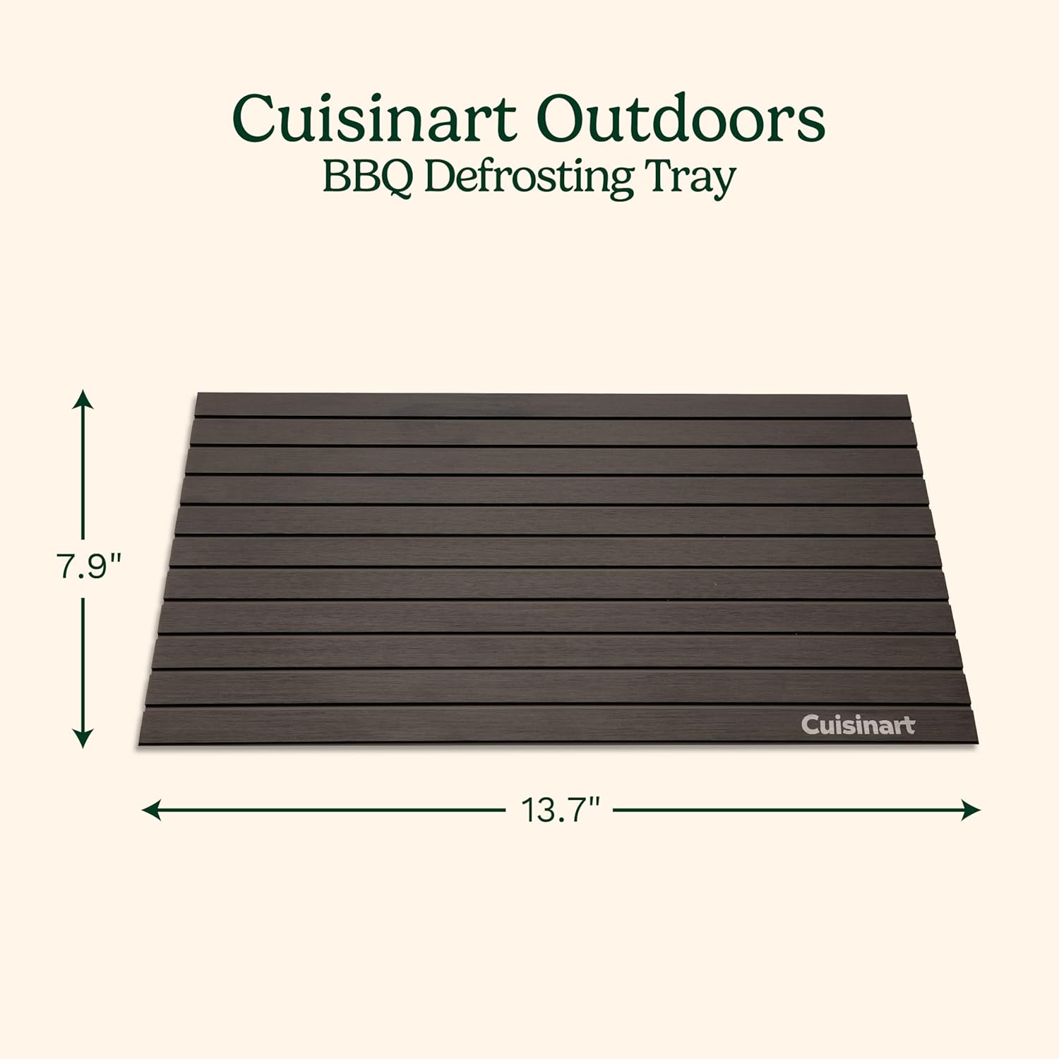Cuisinart BBQ Defrosting Tray – Conductive Aluminum Rapid Thaw Plate