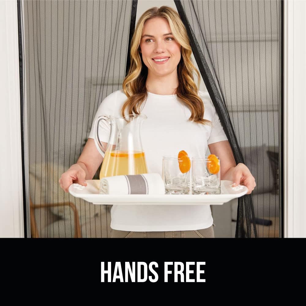 Magnetic Screen Door – Heavy Duty Mesh Bug & Pet Door Cover