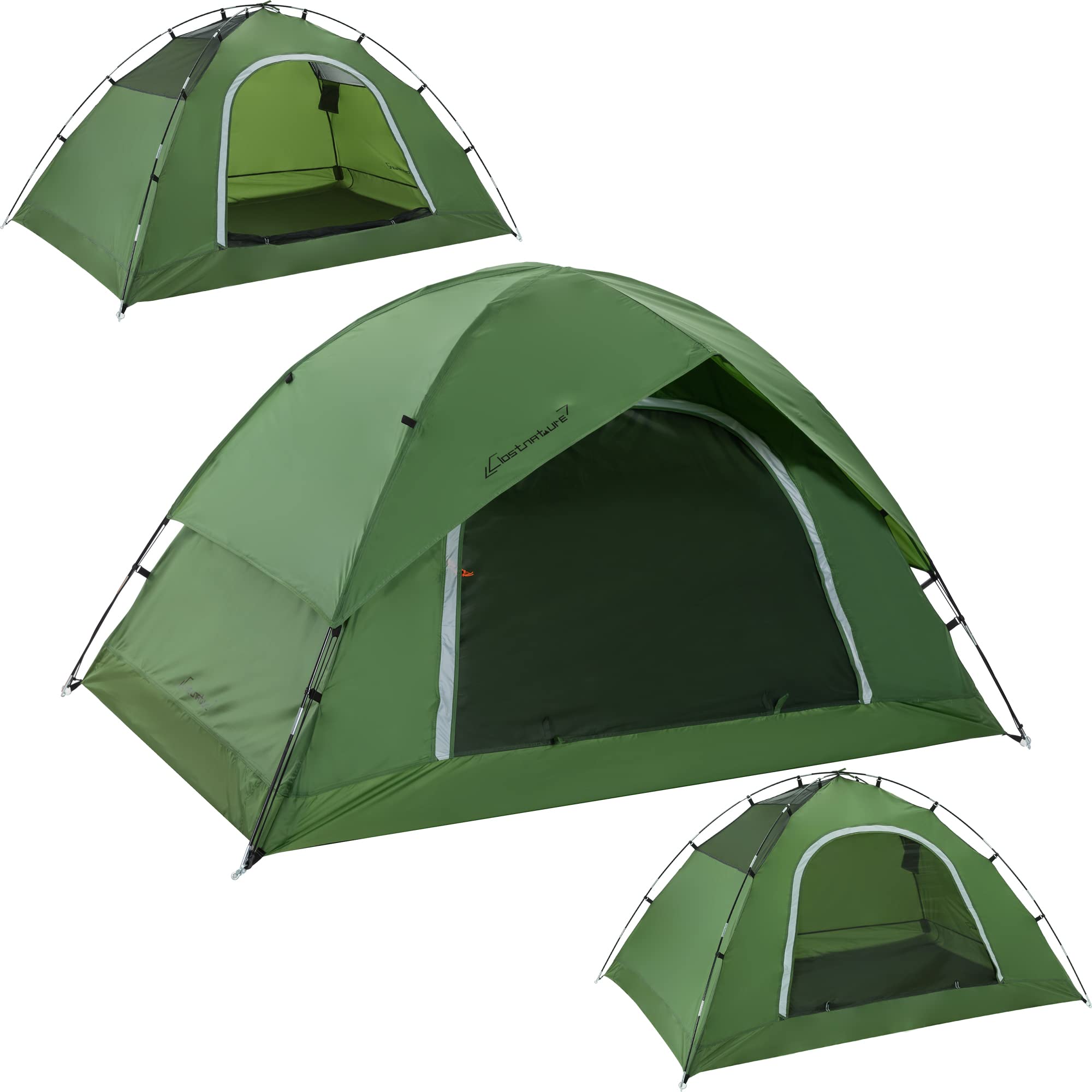 Waterproof 2-Person Camping Tent – Lightweight Easy-Setup Backpacking