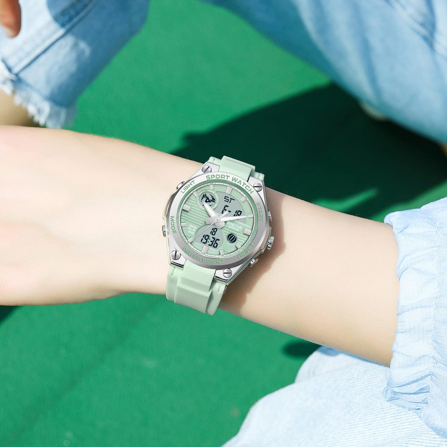 Women's Digital Sport Watch – Waterproof Military Tactical Watch