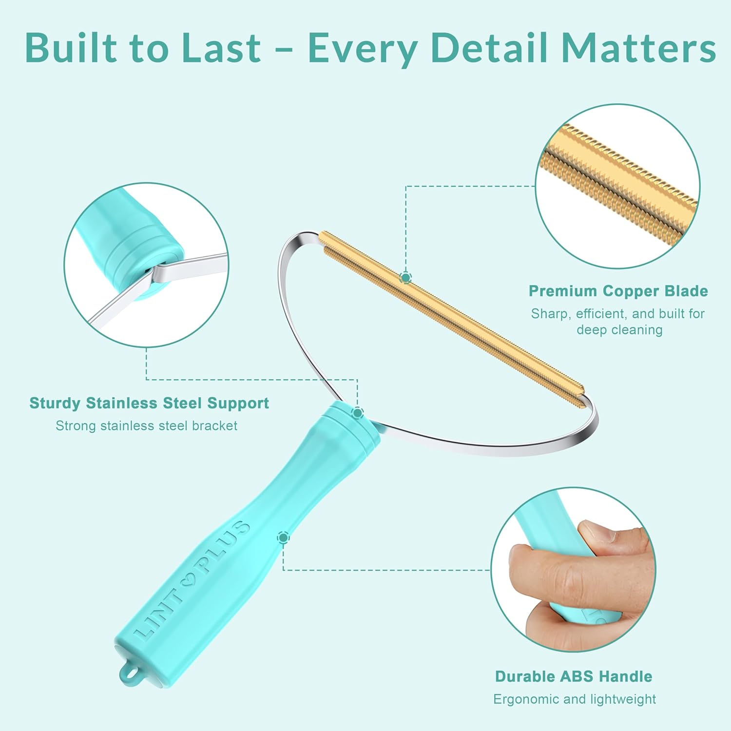 Deep Pet Hair Remover – Multi-Surface Reusable Dog & Cat