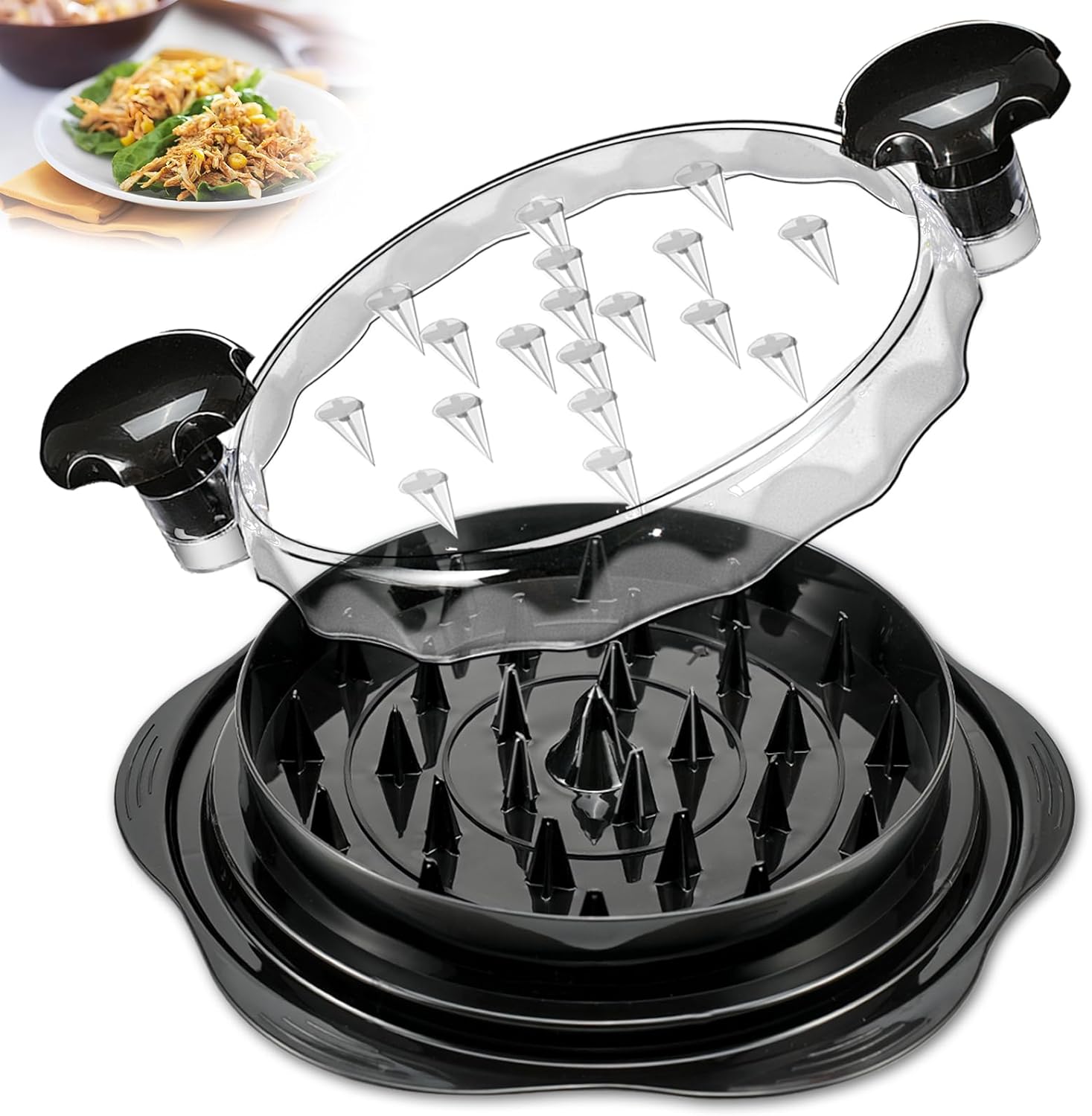 Chicken Shredder Tool Twist for Kitchen Manual Chicken Breast Grinder Machine