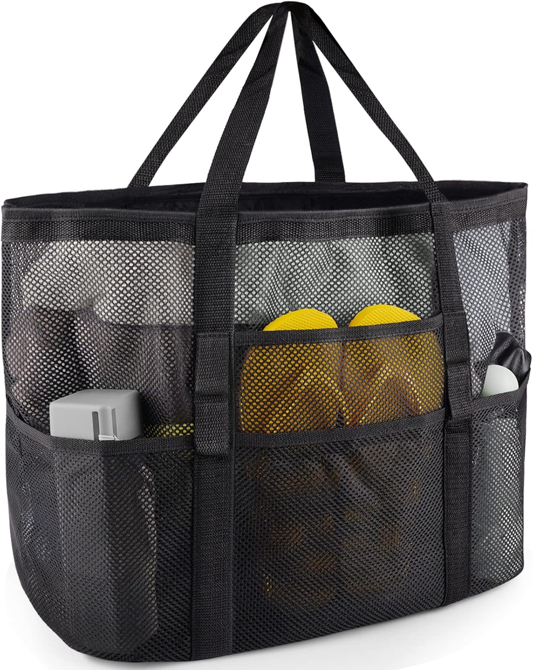 Mesh Beach Bag – Large Tote for Family, Toys, & Vacation Essentials