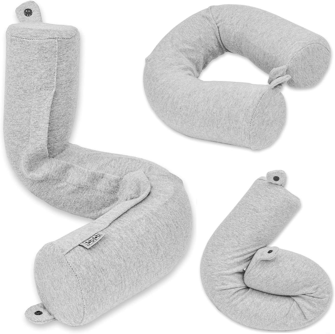 Dot&Dot Twist Memory Foam Travel Pillow – Adjustable Neck Support