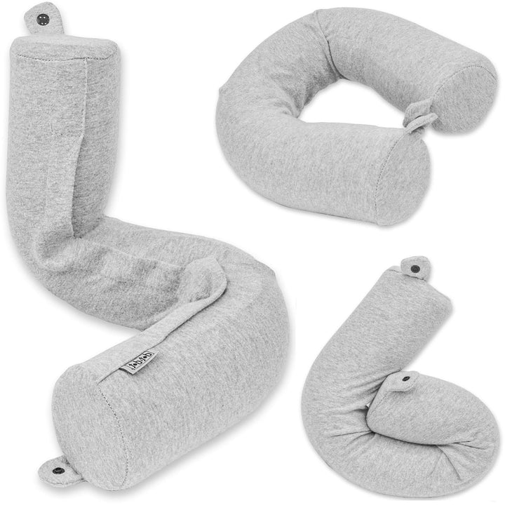 Dot&Dot Twist Memory Foam Travel Pillow – Adjustable Neck Support