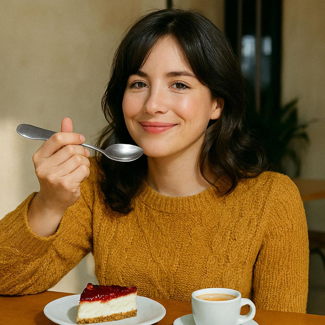 6-Piece Stainless Steel Teaspoon Set – 6.7 Inch