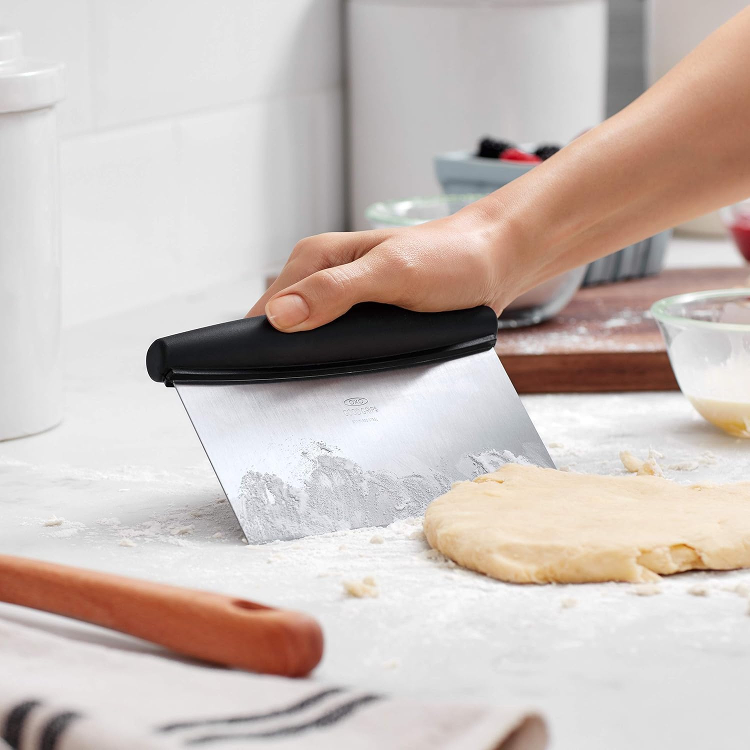 OXO Good Grips Stainless Steel Bench Scraper & Chopper