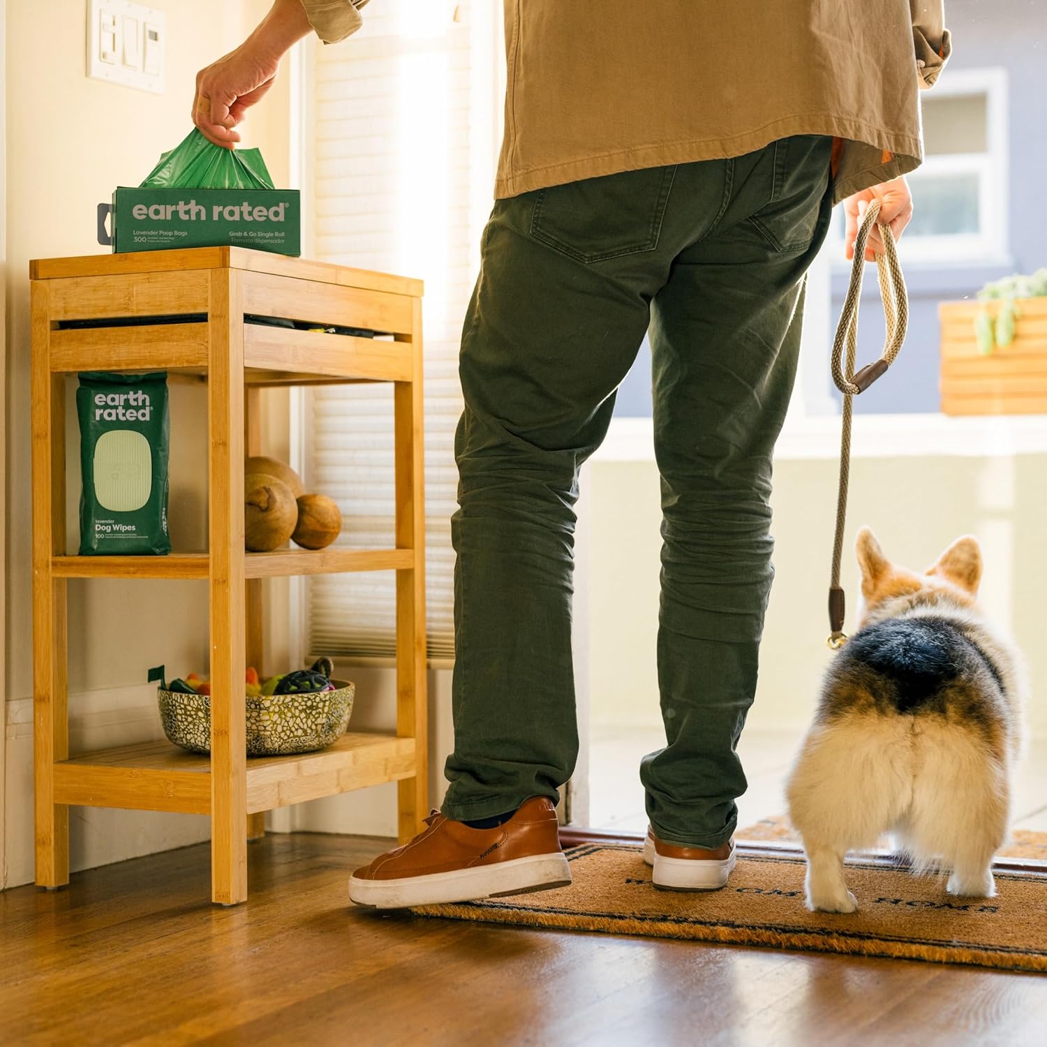 Earth Rated Dog Poop Bags – Thick & Durable Grab and Go Single Roll