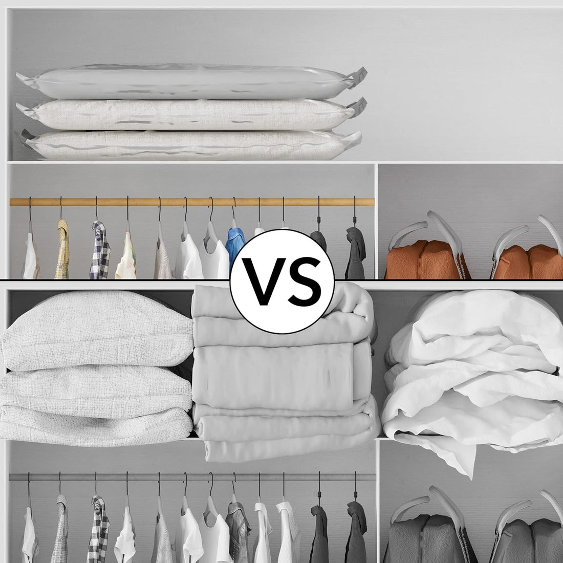 SpaceAid Jumbo Vacuum Storage Bags – Space Saver Compression