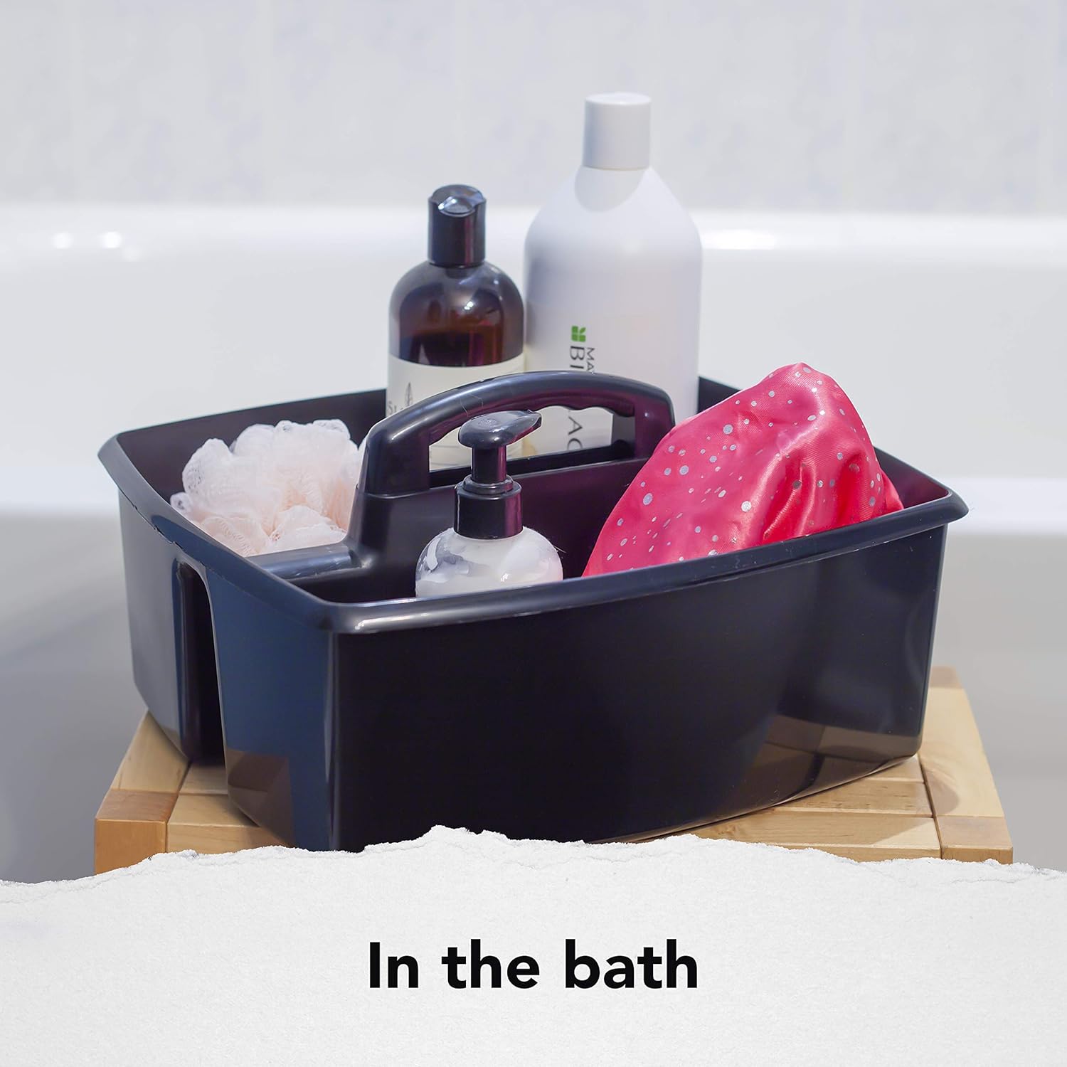 Storex 2-Compartment Large Caddy – Multipurpose Classroom Organizer