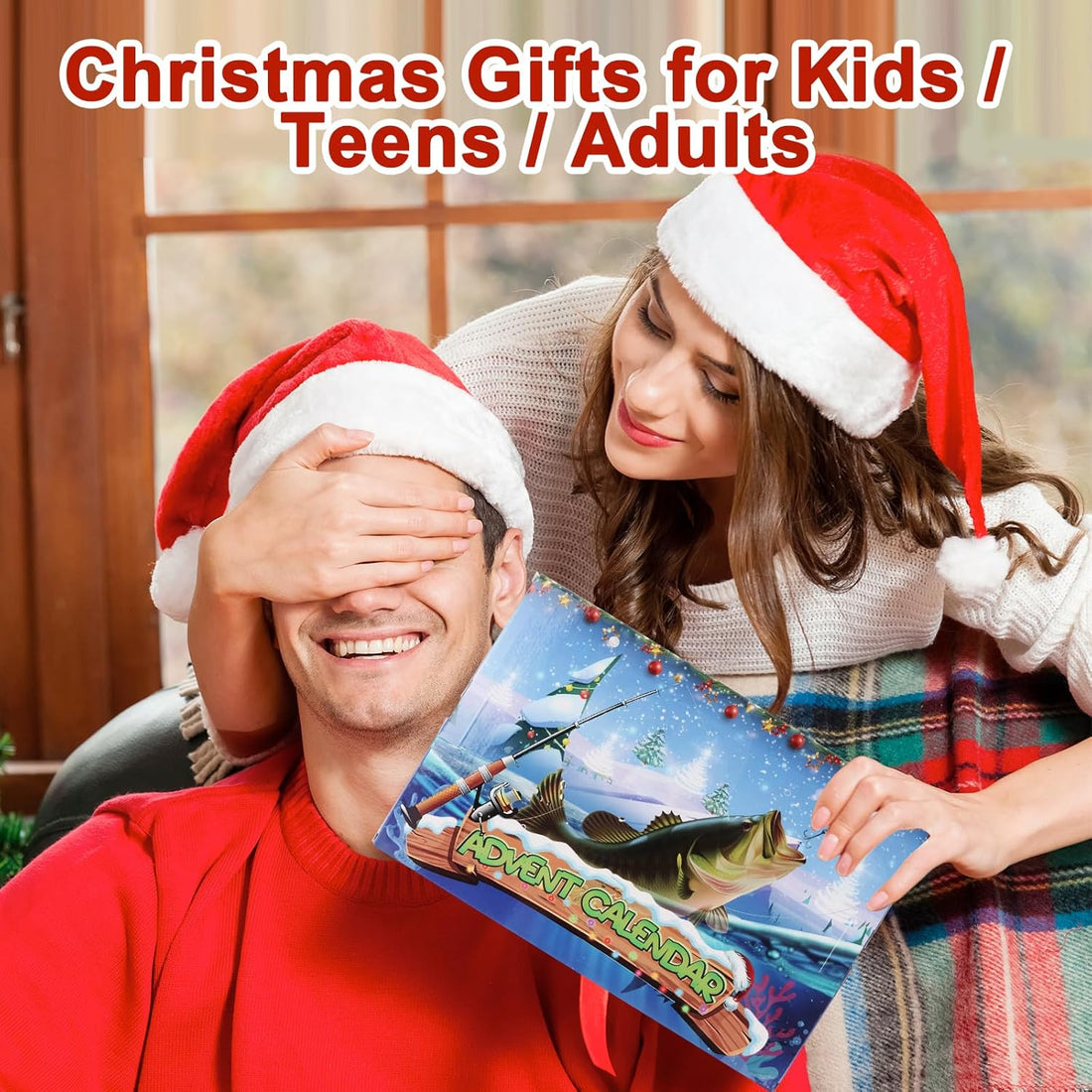 Fishing Advent Calendar 2025 – 24-Day Christmas Countdown with Lure Set
