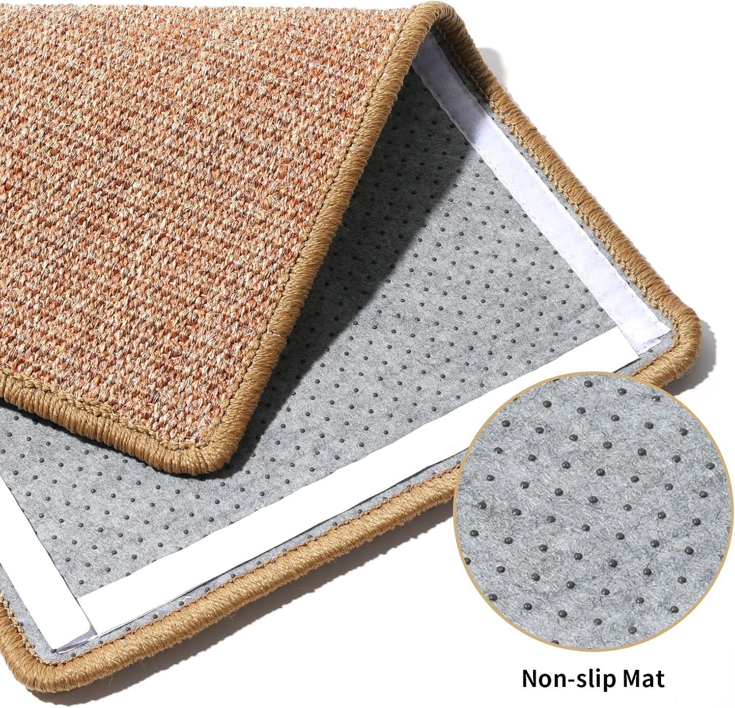 Cat Scratcher Mat – 23.6 x 15.7 Inch Natural Sisal Scratching  Floor Mat