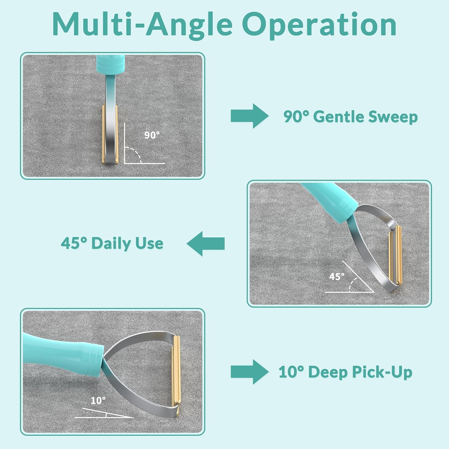 Deep Pet Hair Remover – Multi-Surface Reusable Dog & Cat