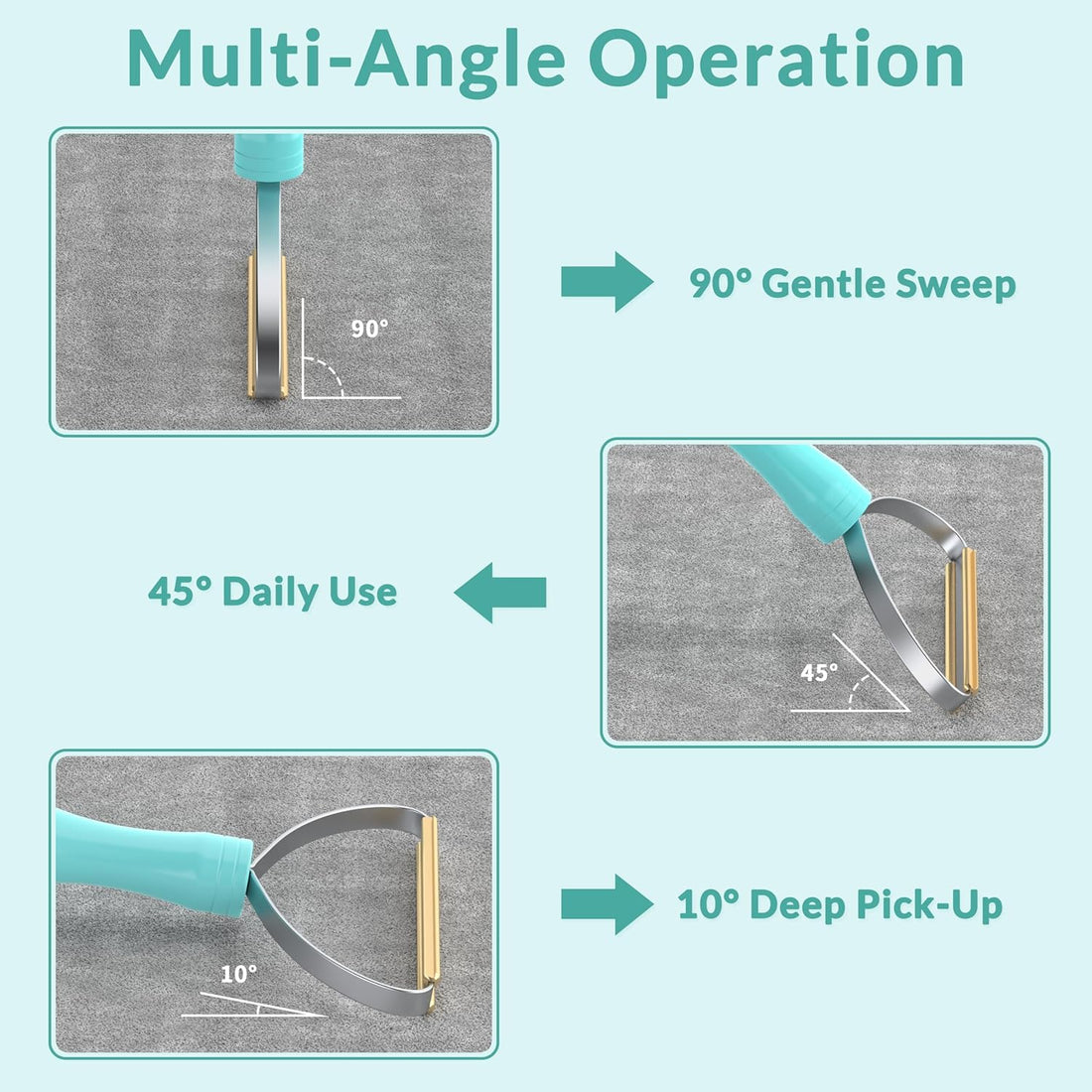 Deep Pet Hair Remover – Multi-Surface Reusable Dog & Cat