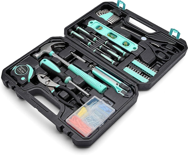 142-Piece Household Tool Kit with Storage Case – Essential Home Repair