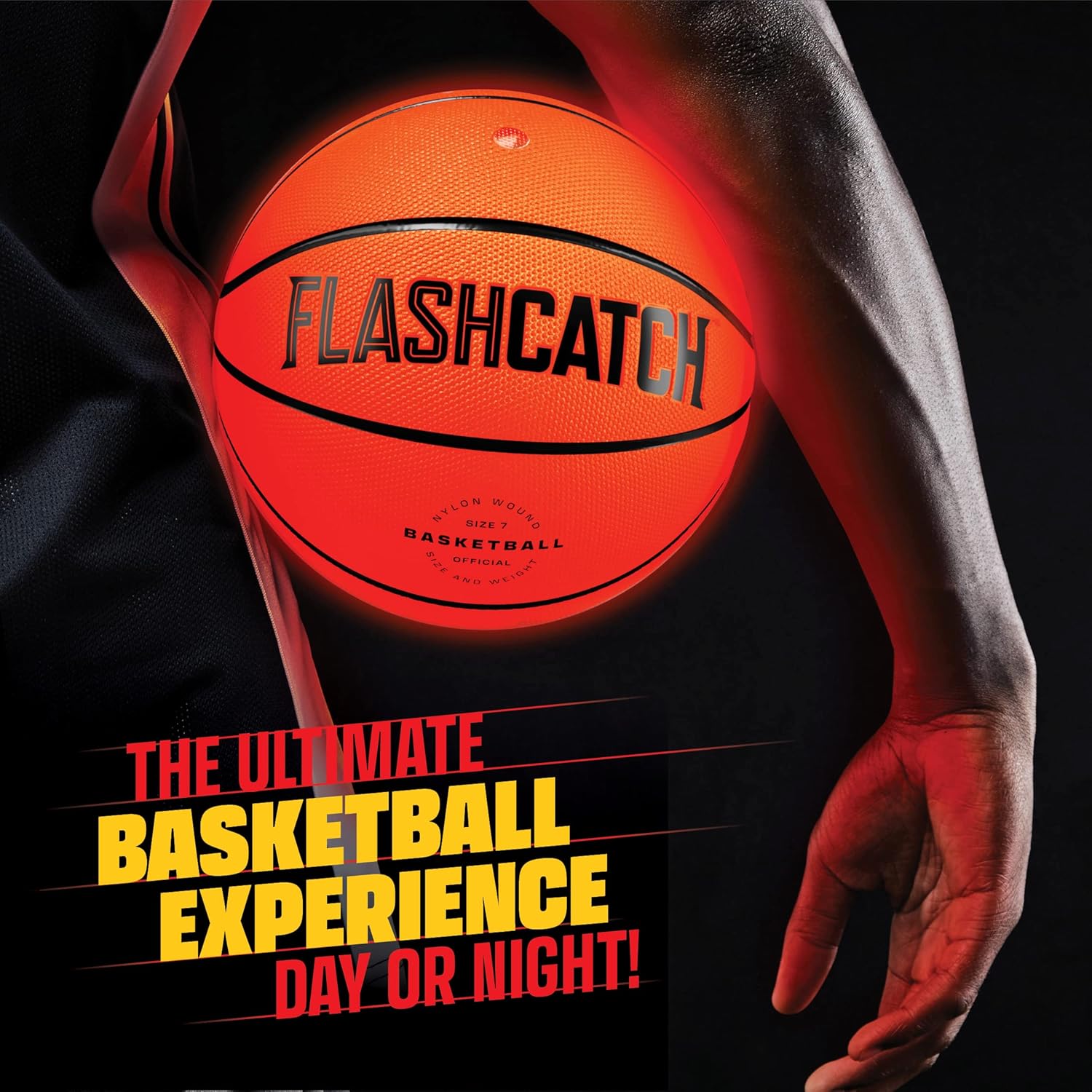 Light Up Basketball with LED Glow – Official Size, Outdoor Fun