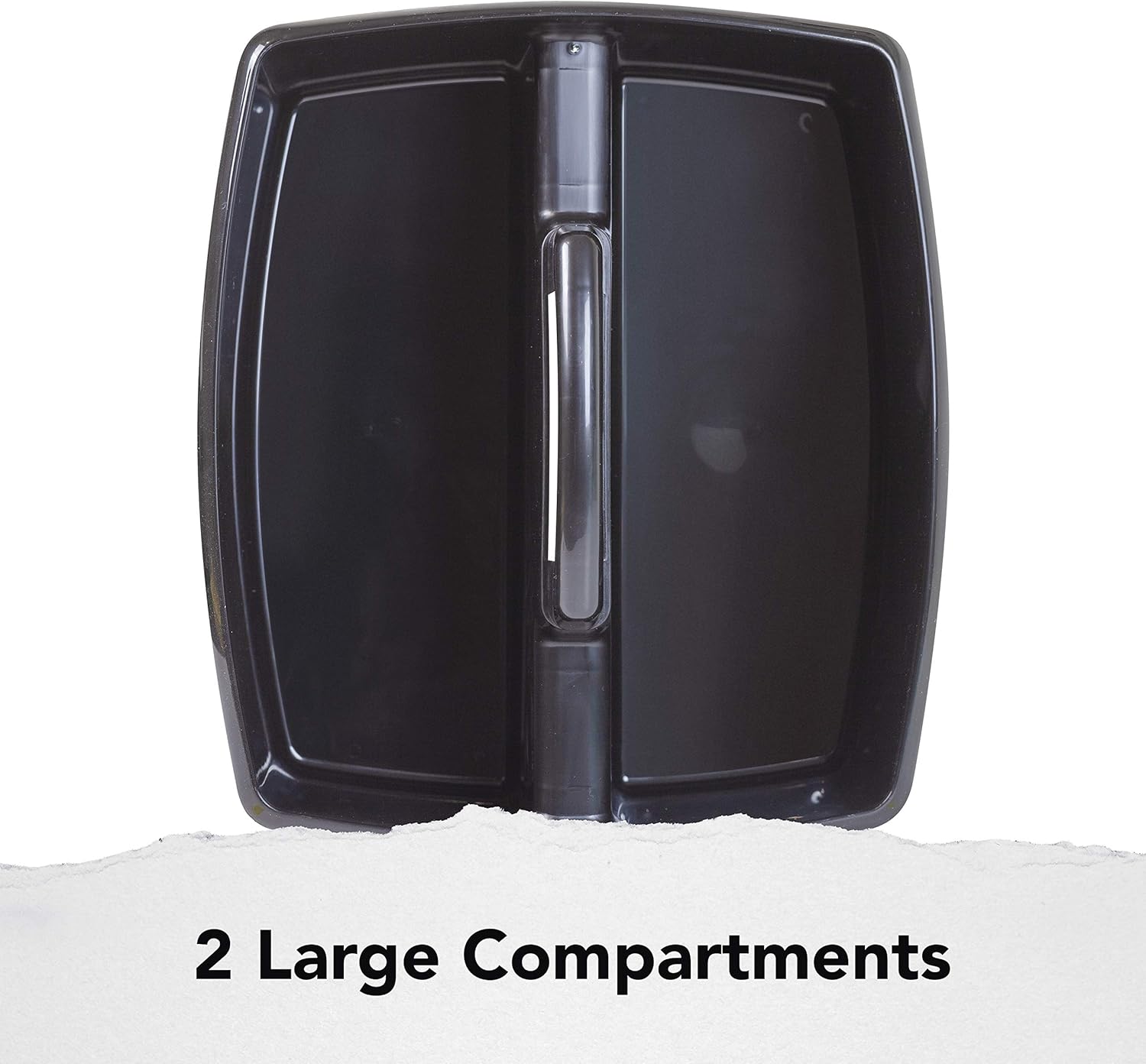 Storex 2-Compartment Large Caddy – Multipurpose Classroom Organizer