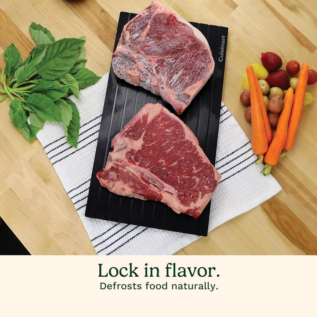 Cuisinart BBQ Defrosting Tray – Conductive Aluminum Rapid Thaw Plate